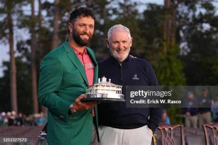 
Masters Hopeful Jon Rahm Dad Edorta Rahm and Mom Angela Rodriguez 