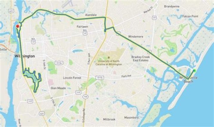 
Wilmington Marathon route, race timings, road closures, traffic delays etc 